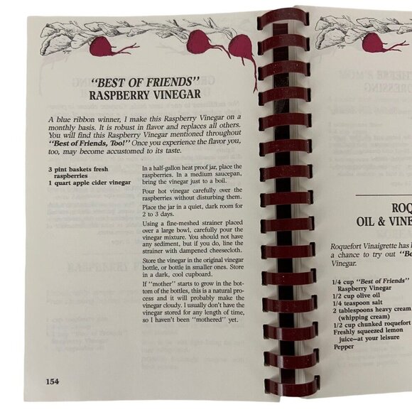 Best Of Friends Too Cookbook Vol 2 By Darlene Glantz Skees 1990 Spiral Bound - Picture 11 of 16